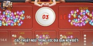 Các Thuật Ngữ Trong Xóc Đĩa Bạn Nên Biết Chi Tiết Nhất