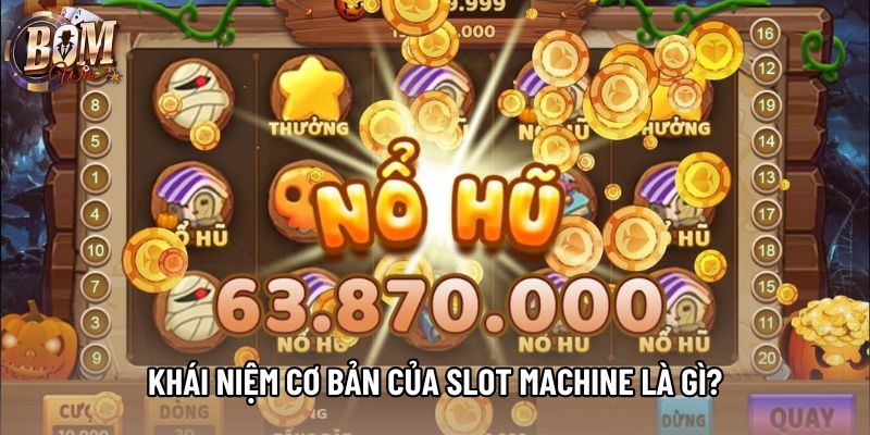 Khái niệm cơ bản của slot machine là gì?