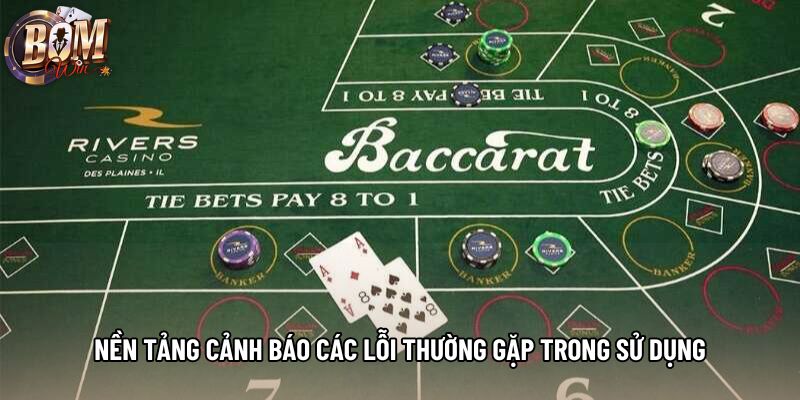 Nền tảng cảnh báo các lỗi thường gặp trong sử dụng