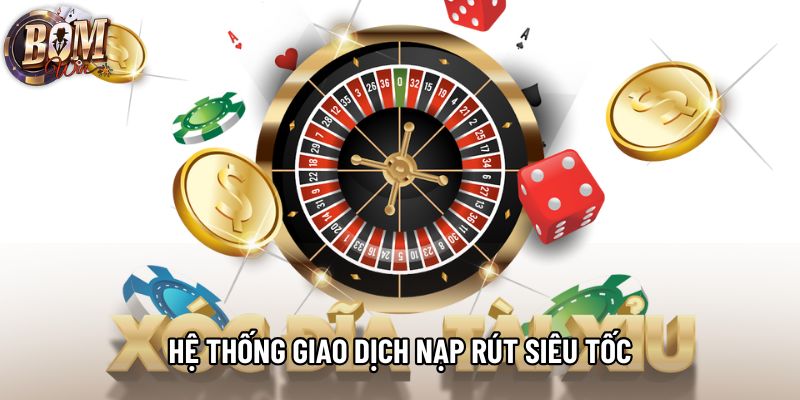 Hệ thống giao dịch nạp rút siêu tốc